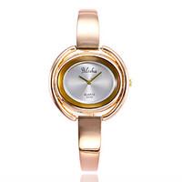 Women\'s Fashion Watch Wrist watch Quartz Alloy Band Silver Gold