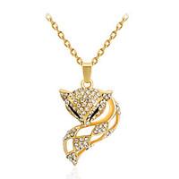 womens pendant necklaces rhinestone alloy euramerican fashion jewelry  ...