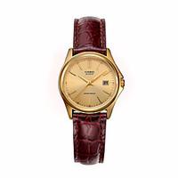 Women\'s Fashion Watch Calendar Quartz Leather Band Charm Brown