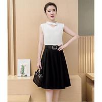 womens going out casualdaily cute summer blouse skirt suits solid crew ...