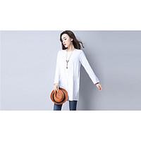 womens casualdaily simple spring t shirt solid round neck sleeve cotto ...