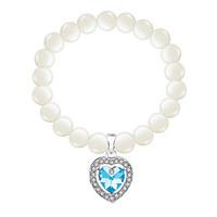 Women\'s Chain Bracelet Strand Bracelet Jewelry Natural Handmade Fashion Vintage Pearl Crystal Alloy Oval Irregular Jewelry 147Wedding