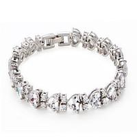 Women\'s Chain Bracelet Jewelry Natural Handmade Fashion Vintage Crystal Alloy Oval Irregular Jewelry 147Wedding Party Anniversary