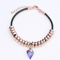 Women\'s Chain Bracelet Jewelry Natural Handmade Fashion Vintage Crystal Alloy Oval Irregular Jewelry 147Wedding Party Anniversary