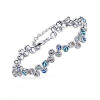 Women\'s Chain Bracelet Jewelry Natural Handmade Fashion Vintage Crystal Alloy Oval Irregular Jewelry 147Wedding Party Anniversary