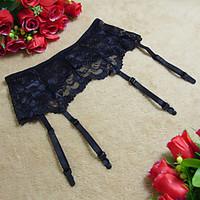 women garters suspenders nightwear solid others black