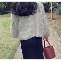 womens going out simple spring blazer solid round neck long sleeve sho ...