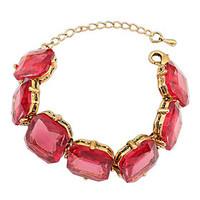 Women\'s Chain Bracelet Jewelry Fashion Gem Alloy Irregular Jewelry For Party Special Occasion Gift 1pc