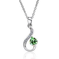 womens pendant necklaces jewelry heart jewelry crystal alloy unique de ...