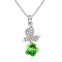 womens pendant necklaces jewelry flower jewelry crystal alloy unique d ...