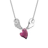 womens pendant necklaces jewelry heart jewelry crystal alloy unique de ...