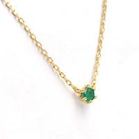 Women\'s Pendant Necklaces Emerald Jewelry Emerald Alloy Euramerican Fashion Simple Style Jewelry 147 Wedding Party Birthday Party/ Evening