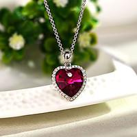 Women\'s Pendant Necklaces Jewelry Jewelry Crystal Alloy Unique Design Euramerican Fashion Jewelry 147 Party Other Evening Party