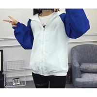 womens athletic active spring summer jacket solid hooded long sleeve r ...