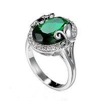 womens mens ring emerald unique design euramerican fashion zircon allo ...