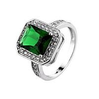 womens mens ring emerald unique design euramerican fashion zircon allo ...