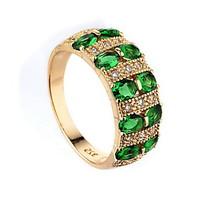 womens ring emerald unique design euramerican fashion zircon alloy jew ...