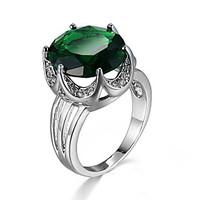 womens ring emerald unique design euramerican fashion emerald alloy je ...