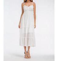 womens going out beach simple sheath dress solid strap maxi sleeveless ...