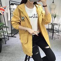 womens going out casualdaily work vintage cute chinoiserie spring fall ...