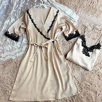 Women Polyester / Viscose Pajama
