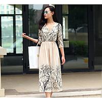 womens high rise going out jumpsuits simple wide leg lace print summer