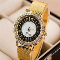 Women\'s Fashion Watch Quartz Alloy Band Gold