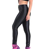 womens spandex polyester medium solid color legging this style is true ...