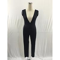 womens mid rise casualdaily jumpsuits sexy slim fashion summer