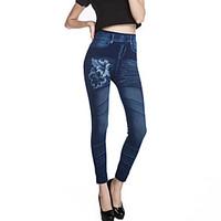 Women Print Legging, Cotton