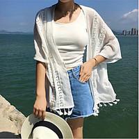 womens casualdaily simple spring summer shirt embroidered asymmetrical ...