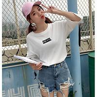 womens birthday simple t shirt solid round neck short sleeve others