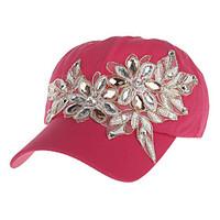 Women\'s Handmade Character Set Auger Fashion Summer Or Spring Simple Sun Heart Print Baseball Hats Caps