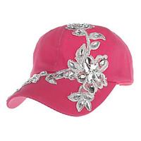 Women\'s Handmade Cotton Set Auger Fashion Summer Or Spring Simple Sun Heart Print Baseball Hats Caps