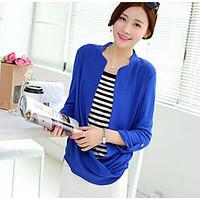 womens casual sexy blouse striped round neck long sleeve others