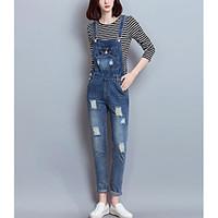 womens daily casual cool spring summer t shirt pant suits solid stripe ...
