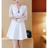 womens casualdaily street chic sophisticated sheath flapper dress colo ...