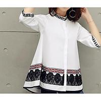 womens casual simple summer blouse solid print crew neck short sleeve  ...