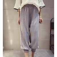 womens high waist micro elastic chinos pants street chic sexy relaxed  ...