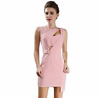 womens going out party sexy cute a line dress patchwork v neck above k ...