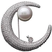 Women\'S Silver Brooches Jewelry 1pc