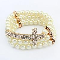 Women\'s Chain Bracelet Jewelry Fashion Pearl Alloy Irregular Jewelry For Party Special Occasion Gift