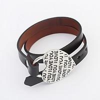 womens wrap bracelet jewelry fashion leather alloy irregular jewelry f ...