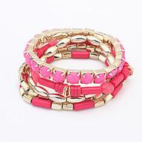 Women\'s Wrap Bracelet Jewelry Fashion Gem Alloy Irregular Jewelry For Party Special Occasion Gift 1pc