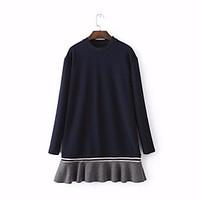 womens going out casualdaily simple cute loose trumpetmermaid dress so ...