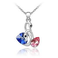 Women\'s Pendant Necklaces Jewelry Jewelry Crystal Rhinestone Alloy Euramerican Fashion Jewelry For Party Special Occasion Anniversary Gift