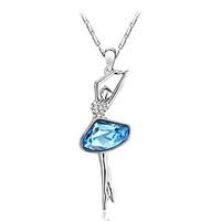 Women\'s Pendant Necklaces Jewelry Jewelry Crystal Alloy Euramerican Fashion Jewelry For Party Special Occasion Anniversary Gift 1pc