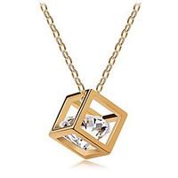 Women\'s Pendant Necklaces Jewelry Jewelry Crystal Alloy Euramerican Fashion Jewelry For Party Special Occasion Anniversary Gift 1pc