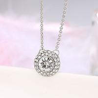 Women\'s Pendant Necklaces Jewelry Jewelry Crystal Alloy Euramerican Fashion Jewelry For Party Special Occasion Anniversary Gift 1pc
