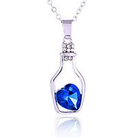Women\'s Pendant Necklaces Jewelry Jewelry Crystal Alloy Euramerican Fashion Jewelry For Party Special Occasion Anniversary Gift 1pc